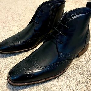 Mens leather boots
